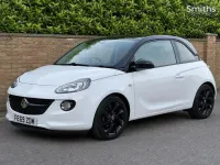 Used Vauxhall Adam 69 HP (50 kW) 2019 White Hatchback