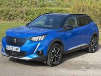 Used Peugeot 2008 GTi 100 kW (136 HP) 2022 Blue SUV