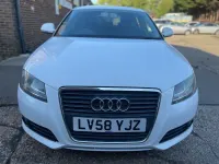 Used Audi A3 Sport 102 HP (75 kW) 2009 White Hatchback
