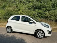 Used Kia Picanto 68 HP (50 kW) 2013 White Hatchback