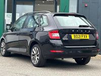 Used Skoda Fabia SE Drive 94 HP (69 kW) 2021 Black magic pearl effect Estate