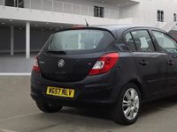 Used Vauxhall Corsa Design Edition 89 HP (65 kW) 2008 Black Hatchback