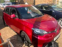 Used MG MG3 106 HP (77 kW) 2015 Red Hatchback