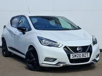 Used Nissan Micra N-TEC 100 HP (73 kW) 2020 White Hatchback