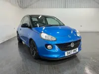 Used Vauxhall Adam S 70 HP (51 kW) 2017 Blue Hatchback