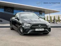 Used Mercedes E300 AMG line 258 HP (189 kW) 2022 Black Coupe