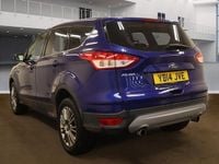 Used Ford Kuga Titanium 140 HP (102 kW) 2014 Impact blue pearl SUV