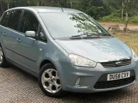 Used Ford C-MAX Zetec 145 HP (106 kW) 2008 Blue MPV