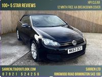 Używany VW Golf Cabriolet SE 2013 Czarny Kabriolet