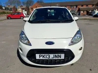 Used Ford Ka Metall 69 HP (50 kW) 2013 White Hatchback