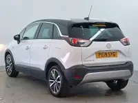 Used Vauxhall Crossland X Elite 81 HP (59 kW) 2019 White SUV
