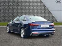 Used Audi A4 S-Line 147 HP (108 kW) 2020 Blue Sedan