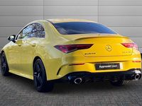 Used Mercedes CLA35 AMG 306 HP (225 kW) 2021 Yellow Sedan
