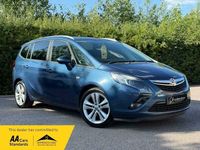 Used Vauxhall Zafira Tourer SRi 140 HP (102 kW) 2015 Blue MPV