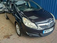 Used Vauxhall Corsa Active 79 HP (58 kW) 2009 Black Hatchback