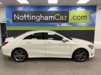 Used Mercedes CLA180 122 HP (89 kW) 2017 White Coupe
