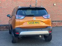 Used Vauxhall Crossland X Elite 130 HP (95 kW) 2018 Orange SUV