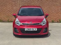 Used Kia Rio 2015 Red Hatchback