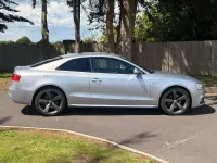 Used Audi A5 Black Edition 177 HP (130 kW) 2014 Silver Coupe