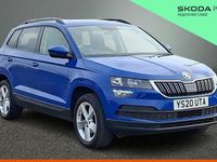 Used Skoda Karoq SE 115 HP (84 kW) 2020 Energy blue SUV