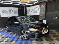 Used VW Golf VII R 295 HP (216 kW) 2016 Blue Hatchback