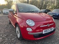Used Fiat 500 Lounge 69 HP (50 kW) 2013 Red Hatchback