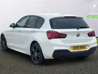 Used BMW 118 M Sport 150 HP (110 kW) 2019 White Hatchback