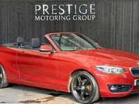 Used BMW 218 Sport Line 2019 Orange Cabriolet