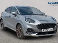 Used Ford Puma ST-Line 155 HP (114 kW) 2023 Solar silver (premium paint) SUV