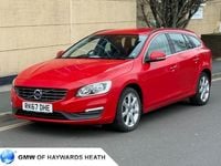 Used Volvo V60 SE 190 HP (139 kW) 2017 Red Estate