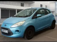 Used Ford Ka Style 69 HP (50 kW) 2009 Blue Hatchback