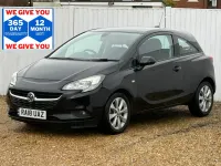 Used Vauxhall Corsa 90 HP (66 kW) 2018 Black Hatchback