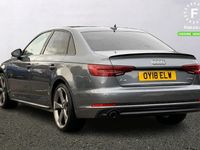 used Audi A4 SALOON 1.4T FSI Black Edition 4dr S Tronic [Head-Up Display, Extended LED Interior Lighting Package, Black Styling Pack, Privacy Glass, 19" Alloys]