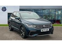 Used VW Tiguan R-line 150 HP (110 kW) 2022 Nightshade blue metallic SUV