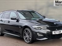 Used BMW 330e M Sport 292 HP (214 kW) 2021 Black Estate