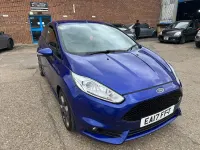 Used Ford Fiesta ST 182 HP (133 kW) 2017 Blue Hatchback