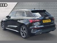 Used Audi A3 S-Line 110 HP (80 kW) 2024 Black Hatchback