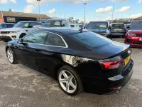 Second-hand Audi A5 S-Line 150 CP (110 kW) 2018 Negru Coupe