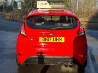 Used Ford Fiesta ST-Line 140 HP (102 kW) 2017 Red Hatchback