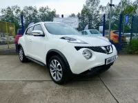 Used Nissan Juke S 110 HP (80 kW) 2014 White SUV