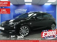Used Vauxhall Astra Edition 2021 Black Hatchback