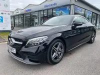 Used Mercedes C220 AMG line 2018 Black Coupe