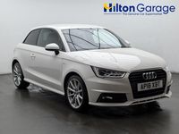 Used Audi A1 S-Line 95 HP (69 kW) 2018 White Hatchback
