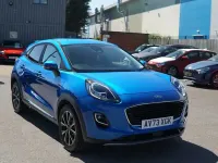Begagnad Ford Puma Titanium 125 HK (91 kW) 2023 Blå SUV