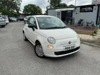 Used Fiat 500 Pop 69 HP (50 kW) 2015 White Hatchback