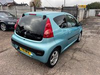 Used Peugeot 107 Sportium 68 HP (50 kW) 2011 Blue Hatchback