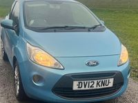 Used Ford Ka Zetec 69 HP (50 kW) 2012 Blue Hatchback