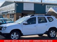 Used Dacia Duster Lauréate 110 HP (80 kW) 2013 White SUV