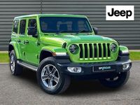 Used Jeep Wrangler Sahara 270 HP (198 kW) 2019 Green SUV
