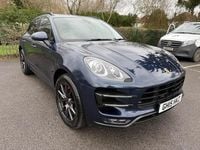 Used Porsche Macan Turbo 2015 Blue SUV